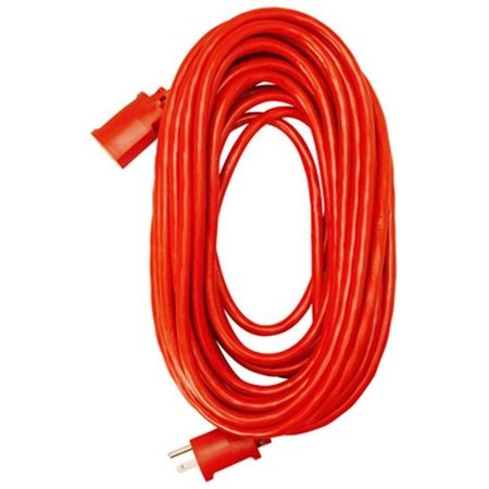 MASTER ELECTRONICS Master Electrician 02408ME 50 ft. Red Round Vinyl Extension Cord 239962